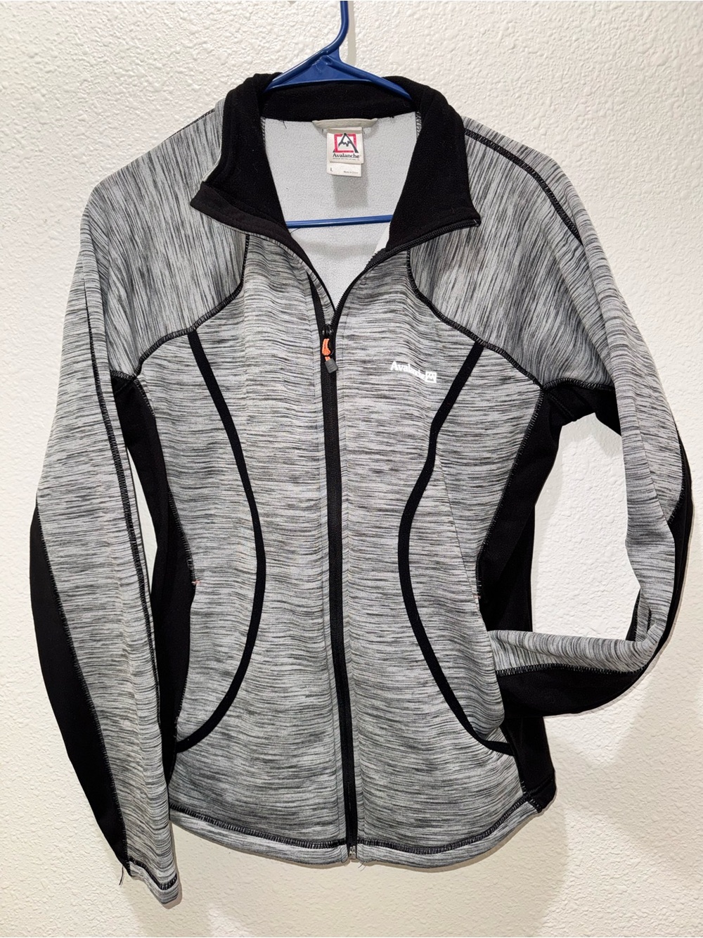 Outdoor Active Women’s Gray Heather Full-Zip Jacket